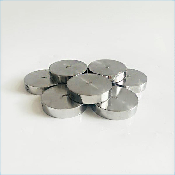 圓餅形標準砝碼 圓餅形標準砝碼