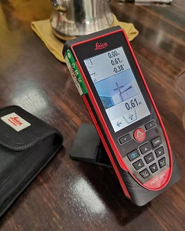 瑞士徠卡激光測距儀S910可以測量出坐標卻沒有復雜的操作系統