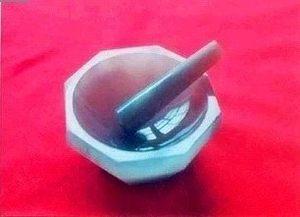 玻璃儀器，瑪瑙研缽 規格：內徑50mm