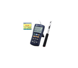 熱線式風(fēng)速計(jì)（可接電腦）便攜式智能風(fēng)量風(fēng)速風(fēng)溫測試儀