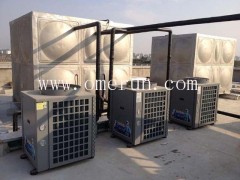 江蘇歐貝上海青浦區10噸空氣能熱水工程竣工