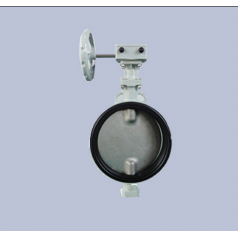 防結(jié)露渦輪蝸桿對夾式蝶閥