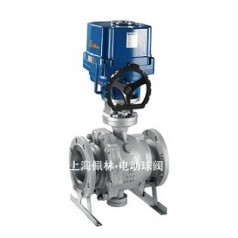 防爆電動(dòng)固定式球閥，不銹鋼防爆球閥