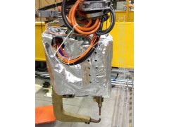 玻纖鋁箔防護服，耐高溫機器人防護服,機器人防護服材質