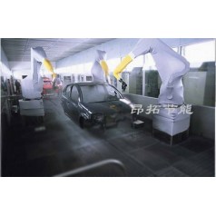 ABB機器人熱噴涂防護服，噴涂機器人防護服