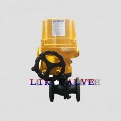 進口電動防爆碳鋼球閥（DC24V、DC220V、AC110V）