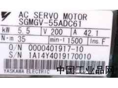 河北現貨供應SGMGV-55ADC61安川伺服電機