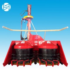 新款小型履帶式巨菌草青儲機割茬低青飼料收獲機價格犇牛農機