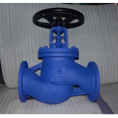 德標截止閥 波紋管密封法蘭截止閥