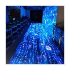 3d全息投影戶外墻面地面沉浸式投影設(shè)備5d互動游戲投影