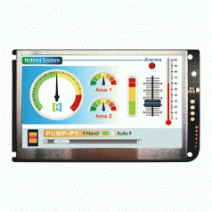 4.3寸UART電阻式觸摸屏醫療設備顯示屏