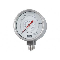 上海賽途 SSI 雙針雙管式差壓表 YCS-100/150，YCSF-100/150