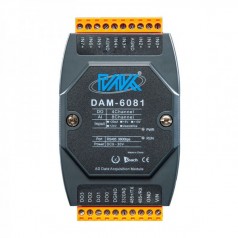 供應(yīng)混合型數(shù)據(jù)采集8路模擬量輸入開關(guān)量輸出模塊DAM-6081