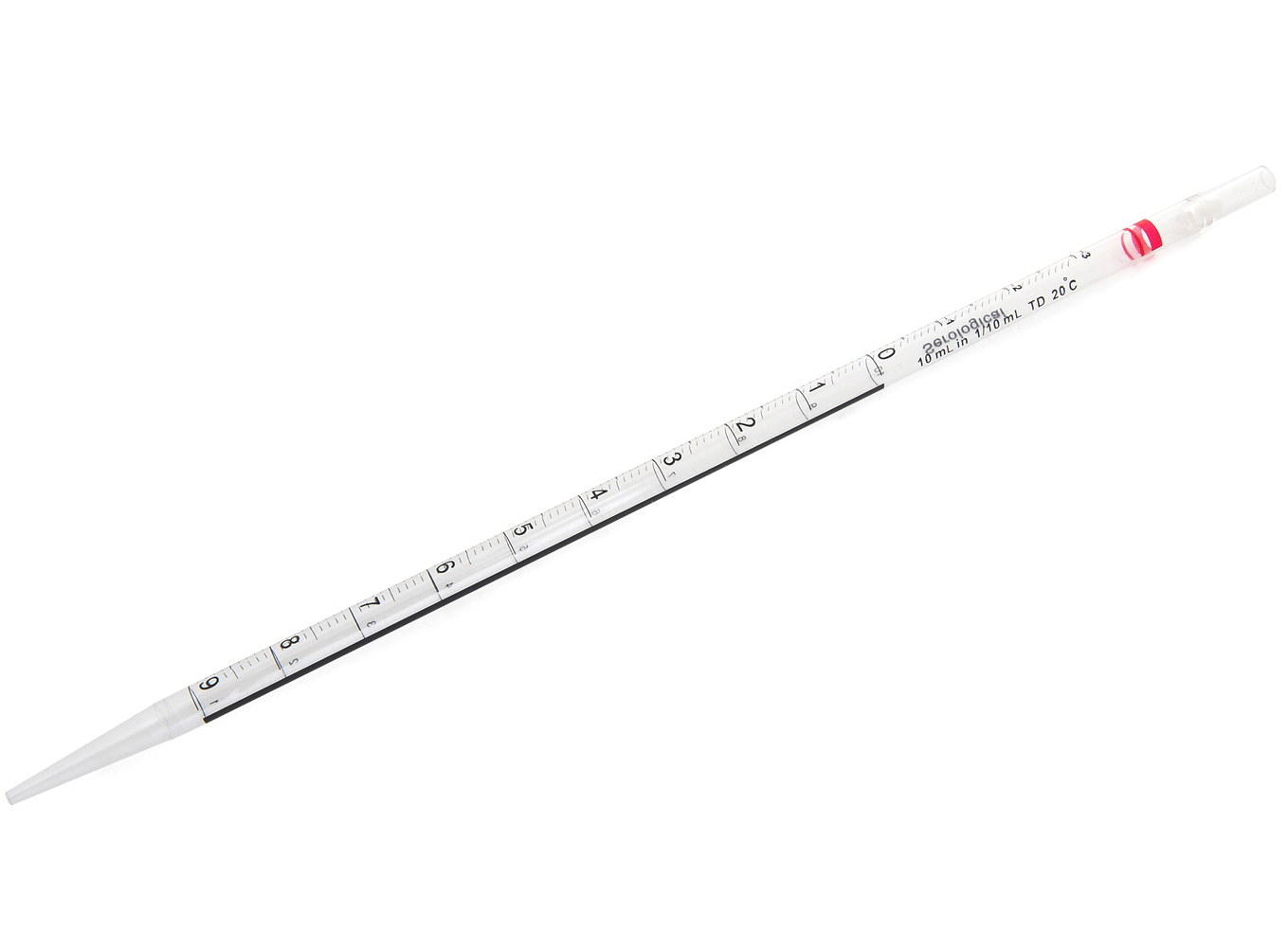 10ml血清移液管 KIRGEN/科進KG1441 紅色PS材質 單支獨立包裝滅菌