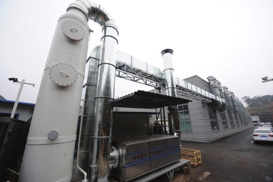 印染行業有機廢氣處理裝置