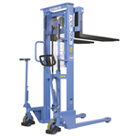 日本OPK進口手動液壓堆高車|堆高車價格|電動堆高車