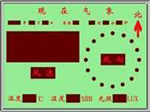 巨型LED顯示風(fēng)速風(fēng)向儀， 固定式風(fēng)速風(fēng)向儀