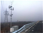 高速能見度自動監(jiān)測系統(tǒng)，路面狀況、機場跑道實時顯示