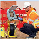 新款雷迪智能CCTV P550c管道機器人