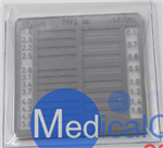 Type38高分辨測試卡，Type 81高分辨測試卡，二度星卡，X射線檢測用線對卡